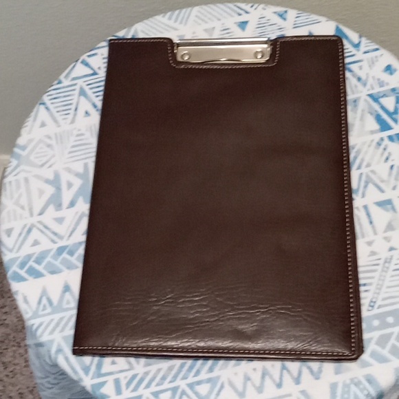Brown Faux Leather Binder - Picture 2 of 8